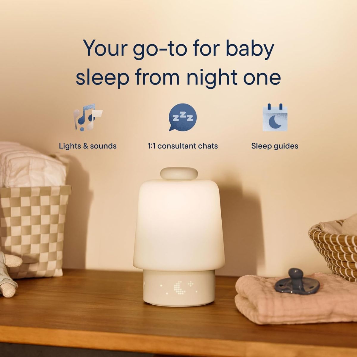 Hatch Baby Smart Night Light & Sound Machine WiFi - Mint - All in One Sleep Device