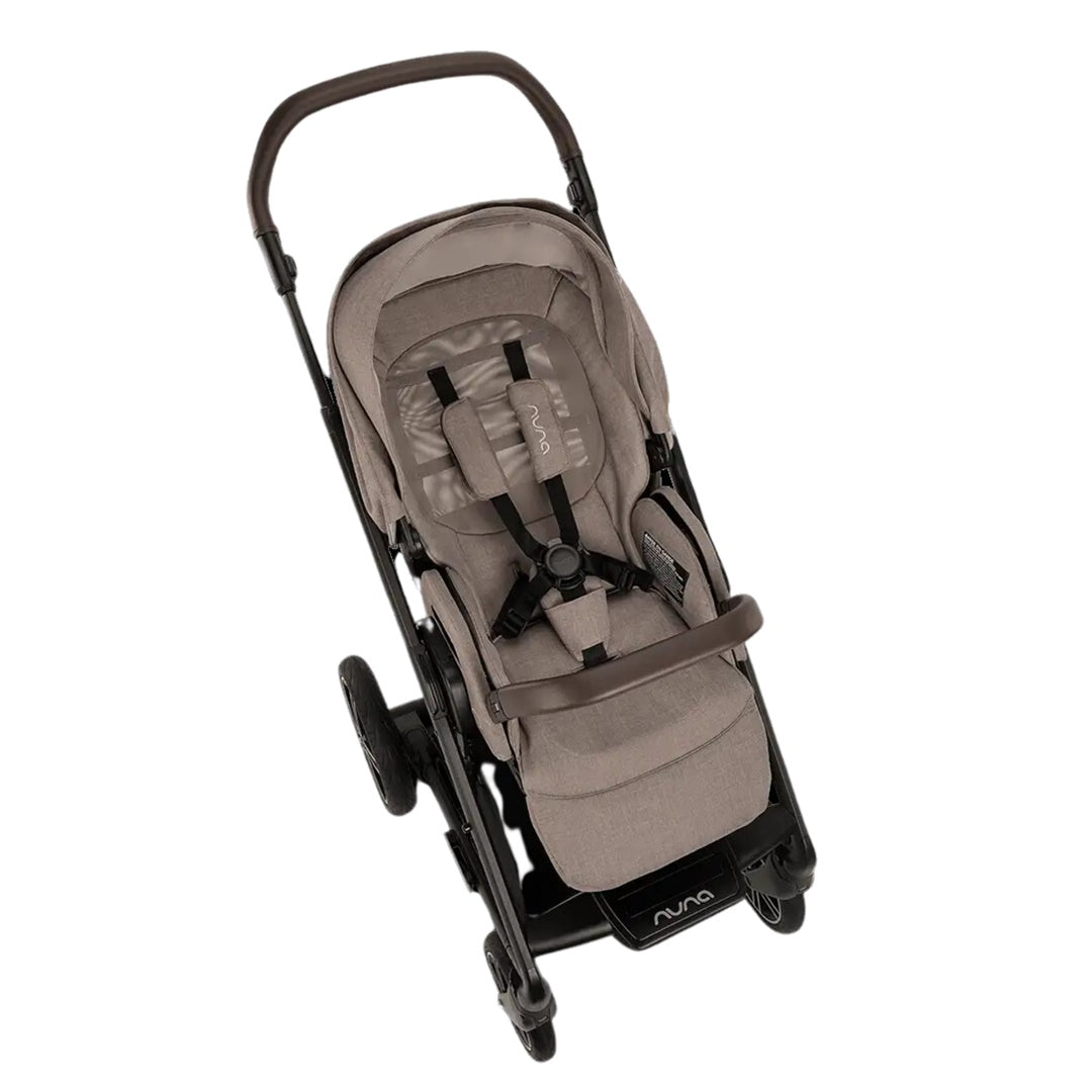 Nuna Mixx Next Stroller - Cedar - True Flat Recline for Newborns