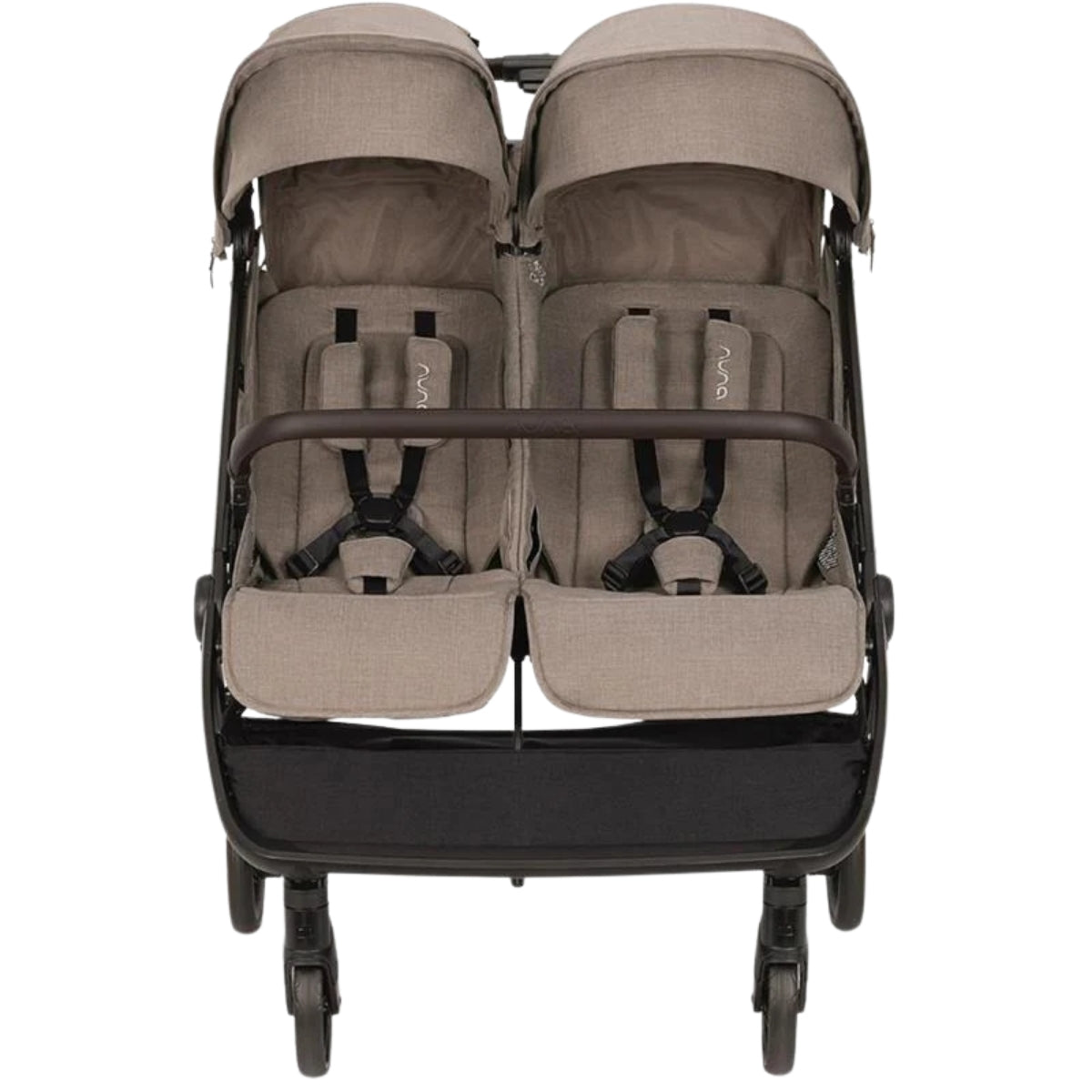 Carrinho De Bebê Nuna Trvl Dubl Cedar - One Hand Self Standing Fold